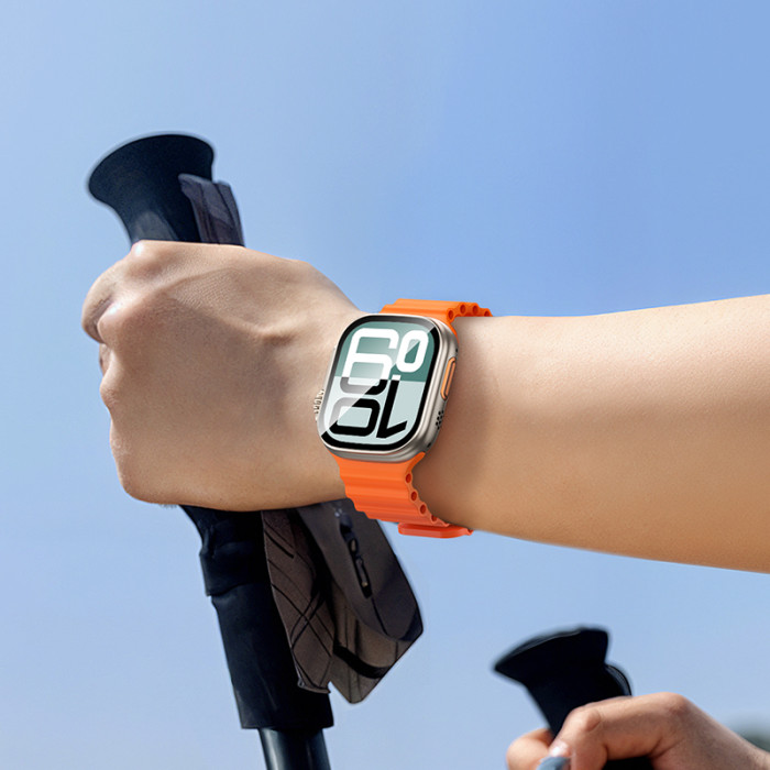 Смарт-годинник BOROFONE BD14 Ultra 51mm. 180 mAh. Smart sports watch(call version) Titanium Gold
