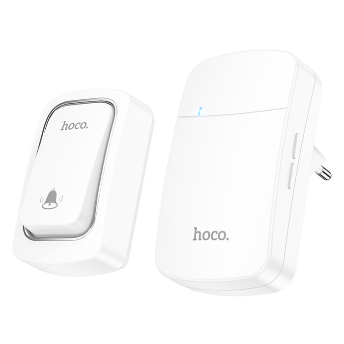 Дзвінок HOCO HI26 self-powered wireless doorbell (EU)