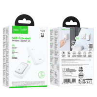 Дзвінок HOCO HI26 self-powered wireless doorbell (EU)