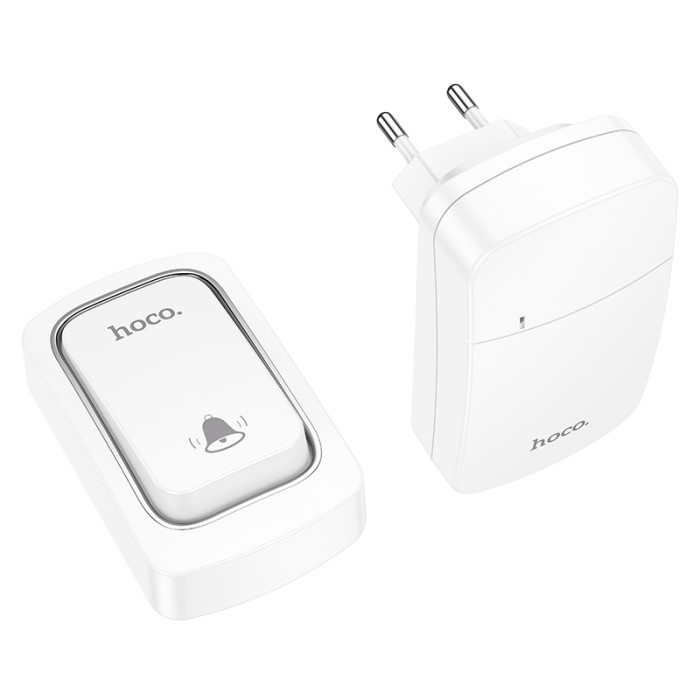 Дзвінок HOCO HI26 self-powered wireless doorbell (EU)