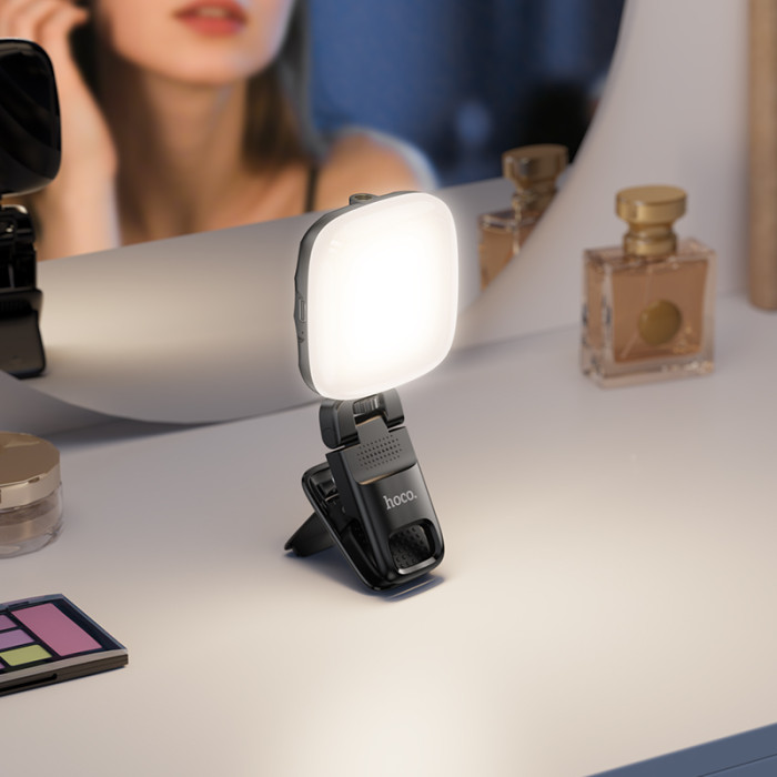 Накамерна лампа HOCO K29 Wonder fill light Black