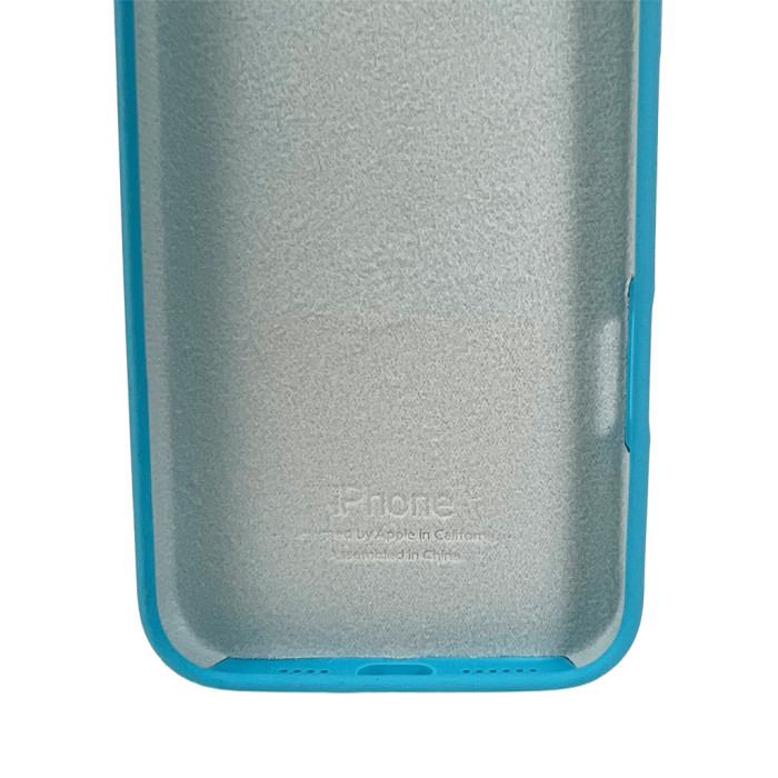 Чохол для смартфона Silicone Full Case AA Camera Protect for Apple iPhone 16 Pro 44,Light Blue