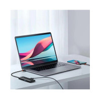 USB-хаб Baseus Lite Series 4-Port USB-A HUB Adapter (USB-A to USB 3.0*4) 25cm Black