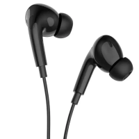 Навушники дротові HOCO M101 Pro Crystal (3.5mm) Black