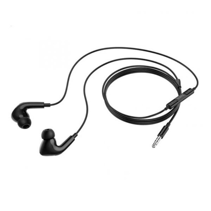 Навушники дротові HOCO M101 Pro Crystal (3.5mm) Black