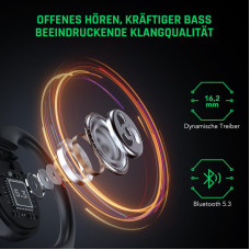 Бездротові навушники TWS Black Shark Open Bluetooth Earphones Black