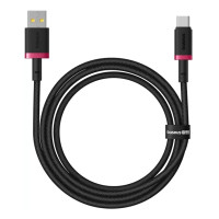 Кабель Baseus Dura Series Fast Charging Cable USB to Type-C 60W 2m Red+Black
