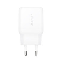 Мережевий зарядний пристрій ACEFAST A130 PD20W single USB-C charger White