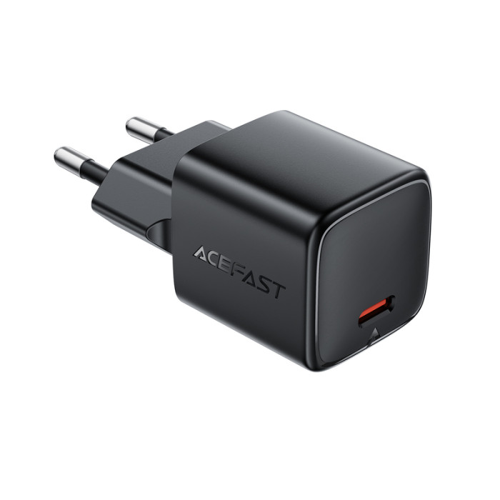 Мережевий зарядний пристрій ACEFAST A118 PD30W mini GaN USB-C fast charger