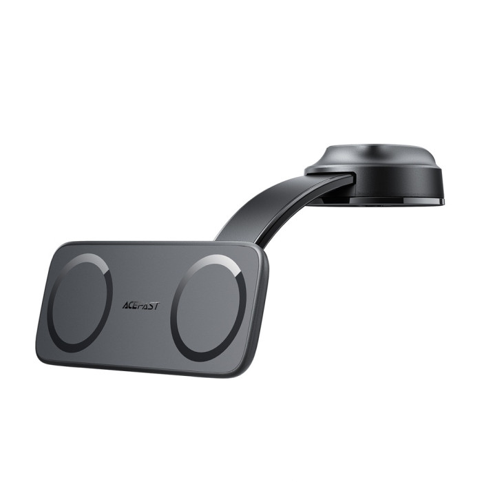 Автотримач для телефона ACEFAST D60 dual magnet car holder for dashboard Black