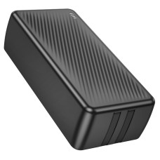 Зовнішній акумулятор BOROFONE BJ57B Graceful 22.5W+PD20W fully compatible power bank with cable(30000mAh) Black