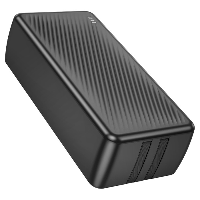Зовнішній акумулятор BOROFONE BJ57B Graceful 22.5W+PD20W fully compatible power bank with cable(30000mAh) Black