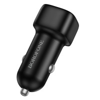 Автомобільний зарядний пристрій BOROFONE BZ34 Cloud single port QC3.0 car charger Black