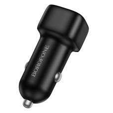 Автомобільний зарядний пристрій BOROFONE BZ34 Cloud single port QC3.0 car charger Black