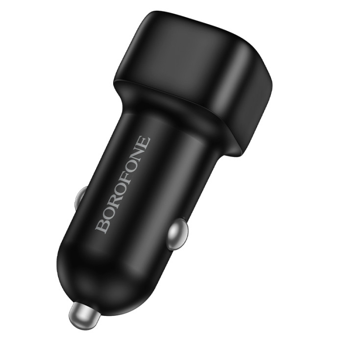 Автомобільний зарядний пристрій BOROFONE BZ34A Cloud single port PD20W car charger Black