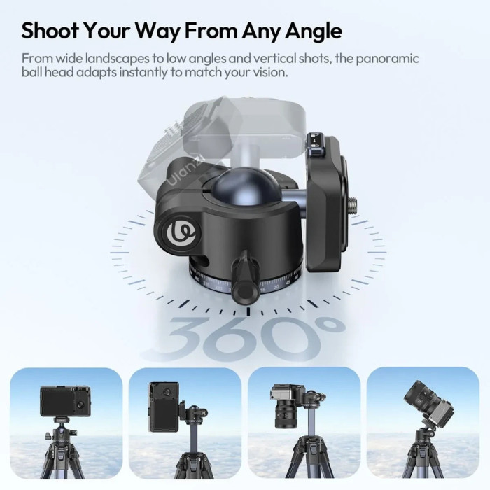 Штатив Ulanzi OMBRA II YING Tripod (38-156cm) Black