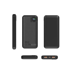 Зовнішній акумулятор WUW Y137 （PD22.5W quick charge) 10000mAh Black