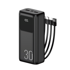 Зовнішній акумулятор WUW Y31 30000mAh Black