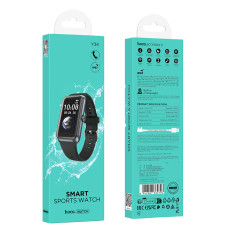 Смарт-годинник HOCO Y34  37mm. 180 mAh. IP67 Smart sports watch(call version) Black