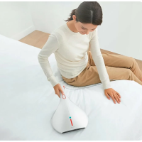 Ручний пилосос Xiaomi DEERMA Mites Vacuum Cleaner White + (перехідник на EU розетку)