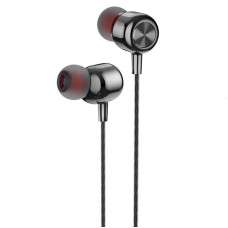 Навушники дротові HOCO M87 (3.5mm) Gloomy Black
