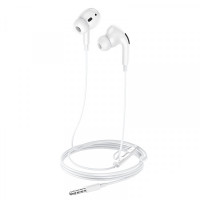 Навушники дротові HOCO M101 Pro Crystal (3.5mm) White