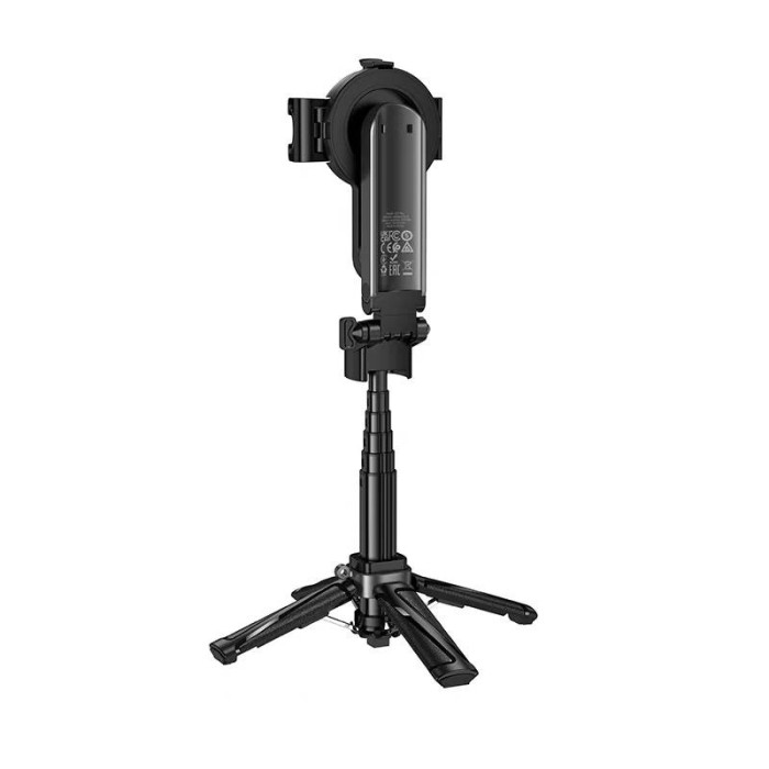 Селфі-трипод HOCO K27 Pro Magic mini live broadcast stand(pull clip+magnetic focusing version) (48cm) Black