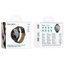 Смарт-годинник HOCO Y35 36mm. 250 mAh. IP67 Smart sports watch(call version) Black
