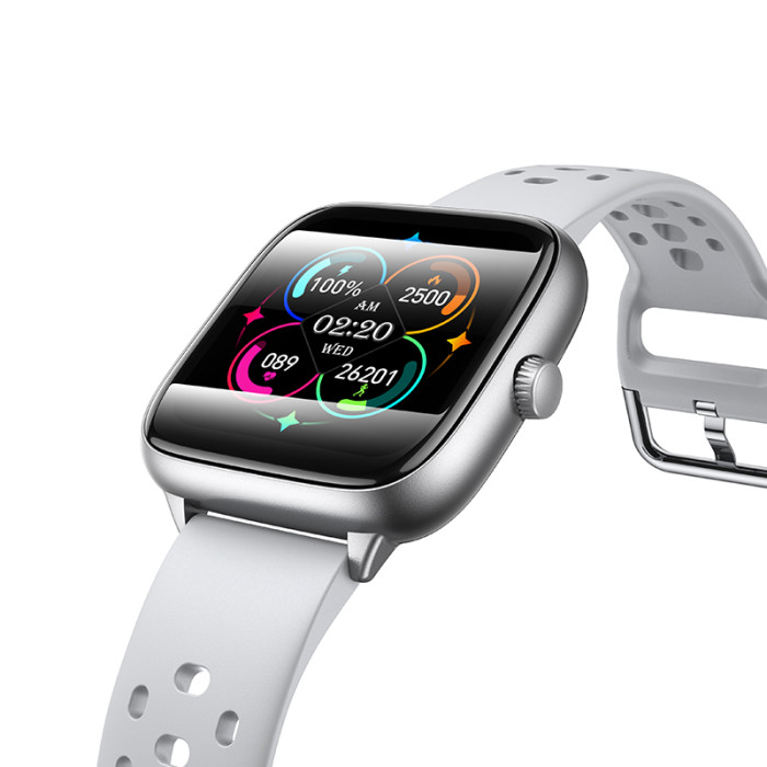 Смарт-годинник HOCO Y36 43mm. 200 mAh. IP67 Smart watch(call version) Silver