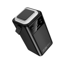 Зовнішній акумулятор BOROFONE BJ65B High 22.5W+PD20W+four-cables power bank(80000mAh) Black