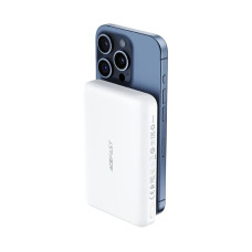 Зовнішній акумулятор ACEFAST M26-10000 PD20W magnetic fast wireless charging power bank White