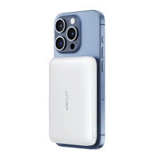 Зовнішній акумулятор ACEFAST M25-5000 PD20W magnetic fast wireless charging power bank White