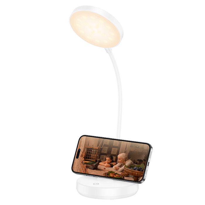 Світильник HOCO HX14 5W. 800 mAh Dazzling desktop lamp White
