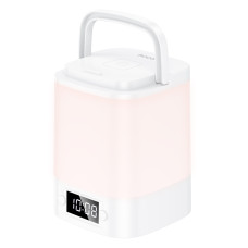 Світильник HOCO HX15 1.5W. 1200 mAh. Smart clock night light White