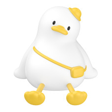 Світильник HOCO HX16 2W. 1200 mAh. Silicone lamp Duck
