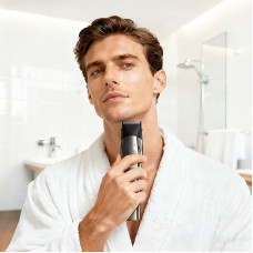 Машинка для стрижки HOCO HP26 600 mAh. IPX6. Multi-function electric clipper grooming set Metal Gray
