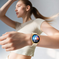 Смарт-годинник HOCO Y38 AMOLED 36mm. 300 mAh. Smart watch(call version) Gold