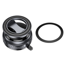 Автотримач для телефона HOCO H92 High vacuum suction cup magnetic holder(universal) Black Metal Gray