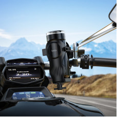 Велотримач для напоїв на кермо HOCO H94 Feliz cycling water cup holder Black