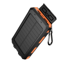 Зовнішній акумулятор HOCO J164 Platinum solar dual lighting power bank(8000mAh) Black