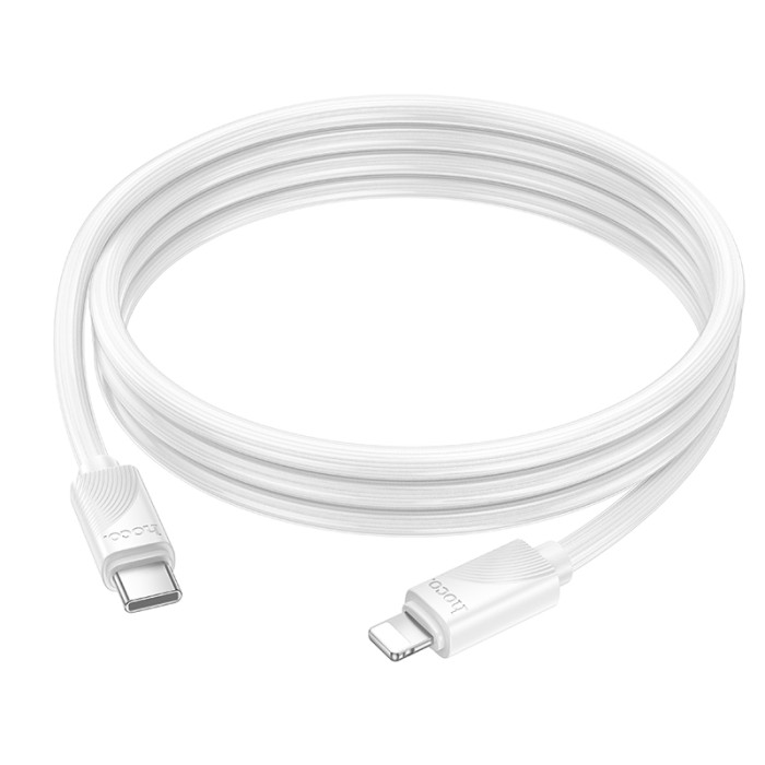 Кабель HOCO X114 Energy PD charging data cable iP White