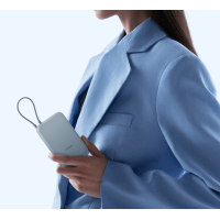 Зовнішній акумулятор Xiaomi Power Bank 10000mAh (Integrated Cable) Tan GL