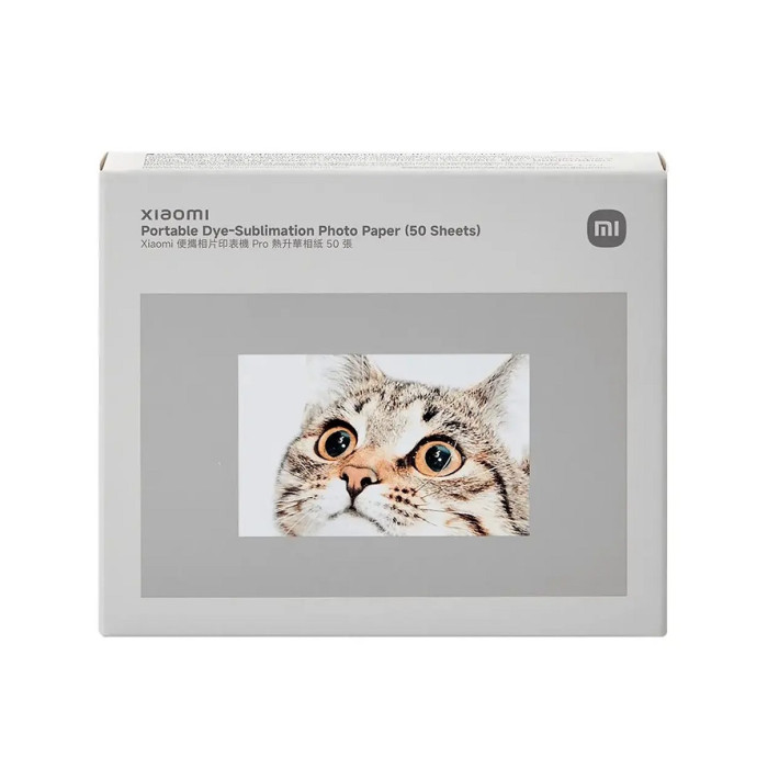 Фотопапір Xiaomi Portable Dye-Sublimation Photo Paper (50 Sheets)