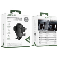 Автотримач для телефона ACEFAST D56 one-key lock car holder for air vent Black