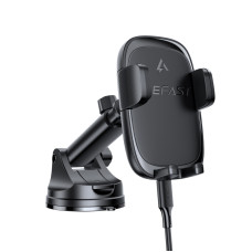 Автотримач для телефона з БЗП ACEFAST D49 press type wireless charging car holder for dashboard Black
