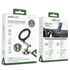 Автотримач для телефона ACEFAST D20 magnetic folding holder Silver