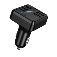 АЗП з FM-модулятором HOCO E89 Libre 45W(1A1C) car BT FM transmitter Black