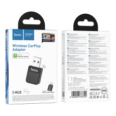 Адаптер CarPlay HOCO HU3 Tony car wireless CarPlay adapter Black