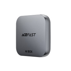 Адаптер ACEFAST QC2 AI Box CarPlay wireless adapter for car Metal Gray