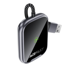 Адаптер ACEFAST QC1 CarPlay wireless adapter for car Metal Gray